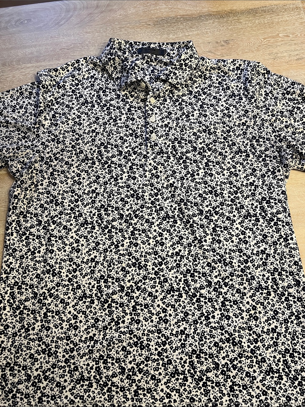 G/Fore Men's size large performance polo EUC